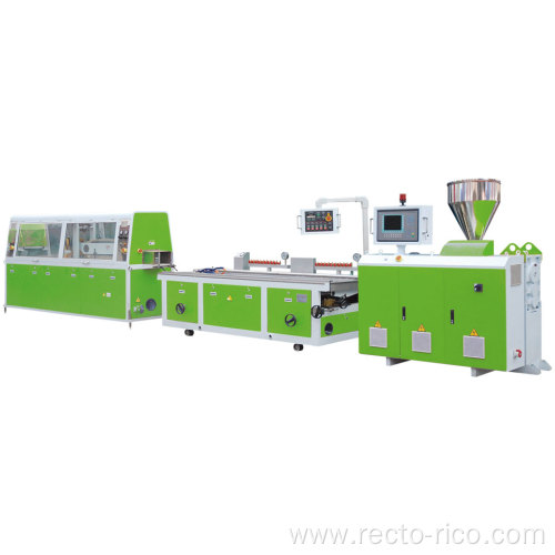 PP PE PC ABS Small Profile Extrusion Line